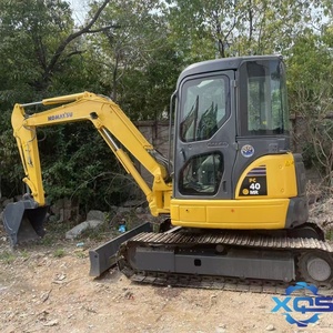 Excavatrice sur chenilles Komatsu PC40 d'occasion, 4 tonnes, modèle 2022, pompe PLC, roulement, moteur à couple élevé, boîte de vitesses, rapport vidéo - Product Image 4