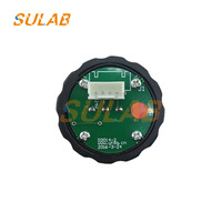 Bouton poussoir rond de type D 5400, 3 broches / 4 broches, D2-CL / D4-CL