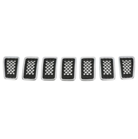 KIT D'INSERTION DE CALANDRE DE RADIATEUR AVANT pour CHEROKEE 19-21 6FM74SZ0AB 6FM74SZ0