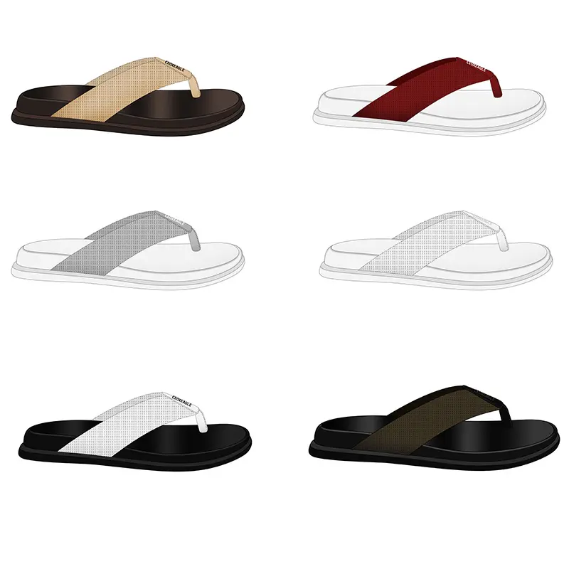 Custom Flip Flops Custom Printed Slippers Slides Footwear Custom Logo Slide Designer Slippers For Men