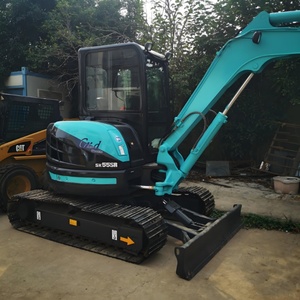 Used Kobelco Sk55 SK60-C SK75 SK55 Second Hand Mini Excavator Kobelco Used <b>Tracked</b> Excavator SK55SR SK55SR-5 SK55SR-6 SK55SR-7 - Product Image 2