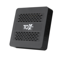 Nuevo UGOOS Tox5 Lite Android TV Box Android 14 RJ45 1000M Amlogic S905X5M Quad Core ARM Cortex-A55 2.4G/5G2T2R BT5.4 Set-top Box