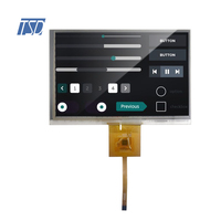1280x800 Resolución 7 ''7 pulgadas IPS MIPI USB I2C Interfaz LCD Pantalla táctil