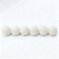 Lot de 6 balles de lavage en laine naturelle de 7 cm pour lave-linge et sèche-linge, réutilisables