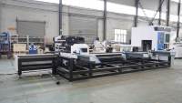 Máquina de Corte Láser CNC de 12kW para Vigas en H, Sistema de Corte Láser 3XYZ para Vigas de Acero