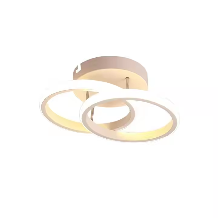 Modern Round Led Ceiling Light Fixture Wholesale Acrylic Cover For Bedroom Interior Flush Mount Hallway Lighting