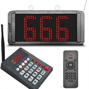 Sistema Inalámbrico de Llamada KOQICALL con Indicador de Voz y Pantalla de 3 Dígitos, Botón de Llamada para Gestión de Filas en Restaurantes y Bancos (1) - Product Image 1