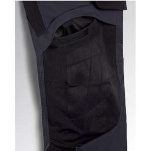 DIADORA UTILITY-702,180798-80001/XL Pantalón elástico de rendimiento de varios materiales con tratamiento repelente al agua Negro Humo - Product Image 3