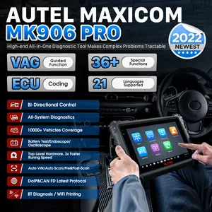 MK906 Pro Autel ms906pro çoklu dil MS906 Pro sunak tarayıcılar ecu kodlama obd2 tarayıcı araç teşhis aracı Autel MK906 Pro