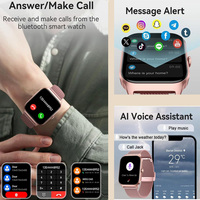 Reloj Inteligente para Mujer de Alta Calidad, Venta Directa de Fábrica en China, Reloj Teléfono con Correa de Metal, Resistente al Agua
