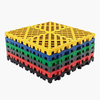 Plancher de garage 40mm Grille d'épissure de lavage de voiture Vinyl Plastic Car Beauty Shop Ground Drainage Grid