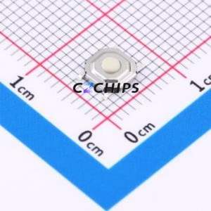 G4B16141R Tactile Switch SMD-4P,5.2x5.2mm Switch Single Pole Single Throw Round Button 1N 5.2mm - Product Image 1