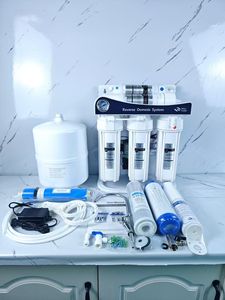 Système de filtration d'eau par osmose inverse domestique de moins de 75 GPD pour usage extérieur et hôtelier, électrique/manuel, en plastique, filtration en 5 étapes - Product Image 4