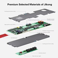 JIKONG JK-PB2A16S20P V19 Smart Active Balancer BMS 16S 48V 200A LiFePO4 con Pantalla LCD para Almacenamiento de Energía al por Mayor