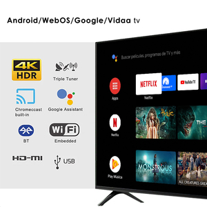 Original TV Factory 32 43 50 65 75 Inch 4K <b>Smart</b> TV 4K HDR Television - Product Image 3