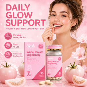 OKTW <span class=keywords><strong>Comprimés</strong></span> à croquer éclaircissants à la tomate blanche, collagène hydratant et raffermissant, <span class=keywords><strong>anti</strong></span>-<span class=keywords><strong>rides</strong></span>, en stock, échantillons gratuits - Product Image 1