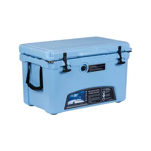 45 qt hard igloo cooler with large capacity for camping cooler