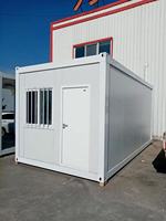 Casa Prefabricada Modular Llave en Mano, Edificio Integrado de Acero Ligero Aislado e Impermeable para Oficina, Dormitorio o Apartamento