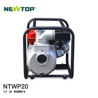 NEWTOP Pompe auto-amorçante Drop-froging Steel 5.5HP 6.5 HP 7HP 2 INCH Pompe à eau à essence