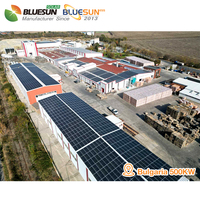 Panneaux solaires Bluesun JA Solar pour usage domestique, panneaux solaires monocristallins PERC 425w 430w 440W 450W 455W 500W pour maison