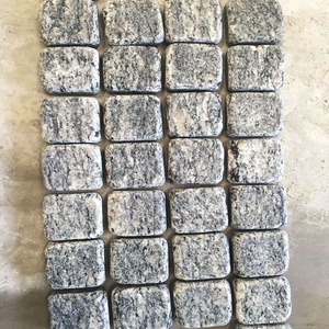 Venta al por mayor moderno envejecido Nero Santiago caído gris granito pavimentadora azulejo tamaño personalizado barato piedra de pavimentación diseño gráfico - Product Image 2