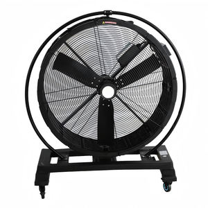 लंबे समय से कस्टम 18 "20" 24 "30" 36 42 "48" पोर्टेबल मोबाइल औद्योगिक प्रशंसक ड्रम प्रशंसक गर्मियों के लिए पहिया अक्षीय प्रशंसक के साथ ड्रम प्रशंसक - Product Image 6