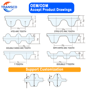 Durable HTD1512-14M Continental Timing <strong>Belts</strong> Industrial Rubber Timing <strong>Belt</strong> 123/29 for Gates Timing <strong>Belt</strong> - Product Image 3