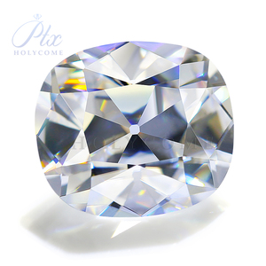 OMC <span class=keywords><strong>Cut</strong></span> Top Quality VVS1 D Color Super White Old Mine <span class=keywords><strong>Cut</strong></span> Moissanite <span class=keywords><strong>Diamond</strong></span> Cushion <span class=keywords><strong>Cut</strong></span> Moissanite sciolto - Product Image 1