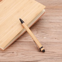 Carnet d'agenda A5 personnalisé en bambou avec stylo, ensemble cadeau de papeterie d'entreprise, journal professionnel