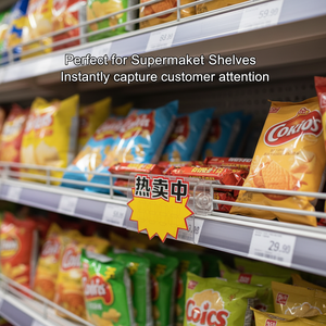 Panneaux publicitaires pour les supermarchés, enseignes promotionnelles, panneaux de prix en papier, étiquettes de prix éclatantes - Product Image 4