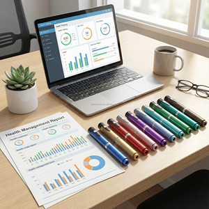 Bolígrafo de Inyección de Metal Reutilizable |   Color, Escala y Logotipo Totalmente Personalizables |   Compatible con Cartuchos de Insulina - Product Image 3