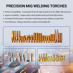 หัวเชื่อมแบบ <span class=keywords><strong>MIG</strong></span> สำหรับปืนเชื่อมรุ่น YD ซีรีส์ ขนาด 180 200A สไตล์ญี่ปุ่น - Product Image 4
