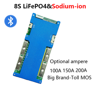BMS intelligent 8S 24V 100A 150A 200A pour batteries LiFePO4 et Sodium-ion avec Bluetooth pour onduleur solaire et stockage d'énergie - Product Image 3