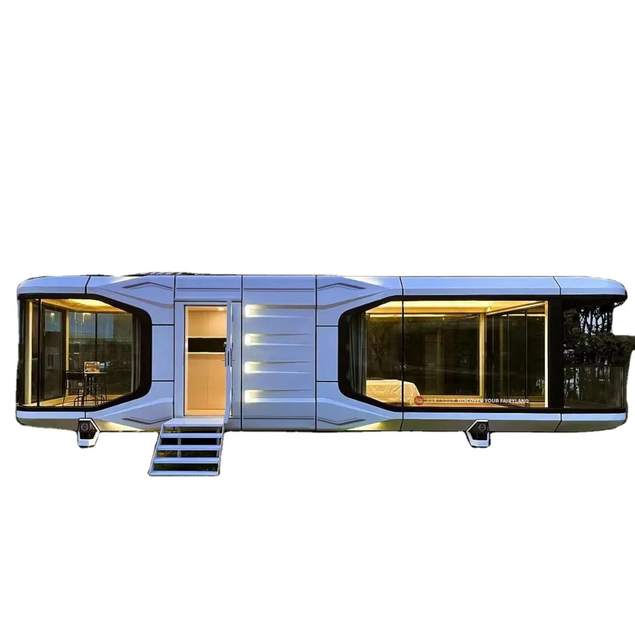 Prefab House Capsule Bed Hotel Cabin Prefab Cabin Space Capsule Container Houses for Sale in Kenya Free Sample Container Houses