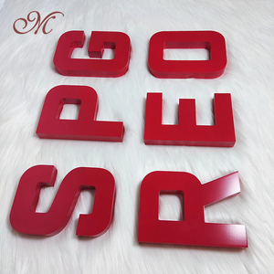 3D acrilico segno di Business Non illuminato bastone parete piccola lettera per la pubblicità montaggio a parete Logo per le aziende e gli edifici - Product Image 2