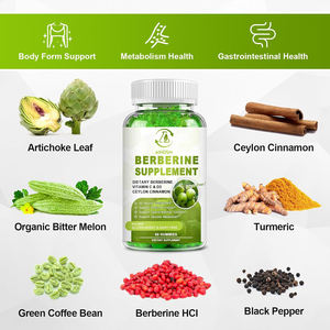 Gummies à la berbérine, à la vitamine C et à la cannelle de Ceylan, dernière conception, gummies à la berbérine à mâcher, gummies à la berbérine pour soutenir la fonction immunitaire - Product Image 3