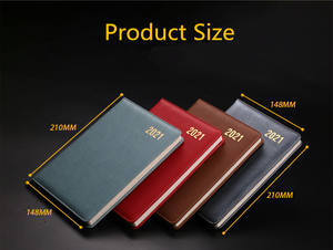 Hina-Cuadernos de impresión personalizados, diario de cuero <span class=keywords><strong>2023</strong></span> <span class=keywords><strong>2024</strong></span>, <span class=keywords><strong>agenda</strong></span> planificador semanal - Product Image 3