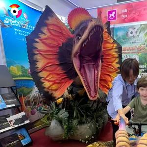 Modelo <span class=keywords><strong>de</strong></span> Dinosaurio Dilophosaurus Animatrónico <span class=keywords><strong>de</strong></span> Tamaño Real para Parques <span class=keywords><strong>de</strong></span> Atracciones y Parques <span class=keywords><strong>de</strong></span> Aventuras - Product Image 5