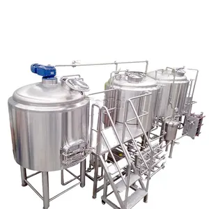 Système de brassage de bière artisanal, clé en main, 1000L 10HL, équipement de Micro-brasserie personnalisé, projet, bouteille de Fermentation, remplissage de canettes