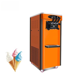 MK-25C 2000W 25L/H Multicolore 3 Saveurs Ice Cream Machine with 220V 1 Year Warranty for Bakery - Product Image 2