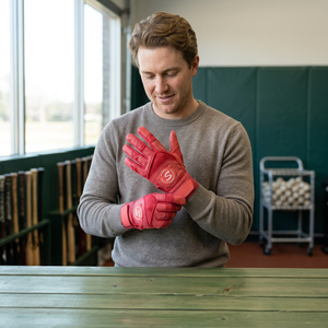 SAAR INDUSTRIES Nouveauté Gants de baseball en cuir à doigts complets avec fermeture auto-agrippante Super Grip pour lanceur droitier Unisexe Sport - Product Image 6