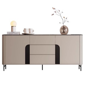 Meuble d'appoint moderne et minimaliste avec unité de rangement de style luxueux, meuble d'appoint pour le salon, table d'entrée - Product Image 5