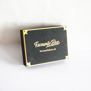 Biểu Tượng Tùy Chỉnh Giấy Bìa Hộp Quà Tặng Sang Trọng Đấm Bốc Với Nắp Bao Bì Màu Đen Hộp - Product Image 5