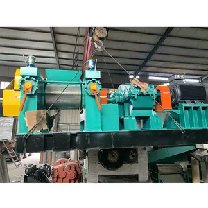 Patent Product Waste Rubber Cracker Mill Tyre Recycling Machine