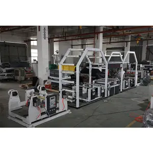 Polythene bag making machine price Woven roll laminating machine