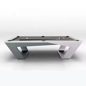 Mesa de Billar Moderna de Lujo Personalizada de 7, 8 y 9 pies en Venta para Familias, Clubes y Villas, de Madera Maciza con Pizarra, Modelo E-PT-082105, 9' Moderna - Product Image 6