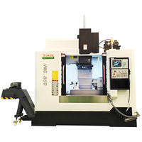 Centre d'usinage vertical CNC 4 axes VMC 850 avec broche BT40, robuste et de précision pour l'usinage des métaux