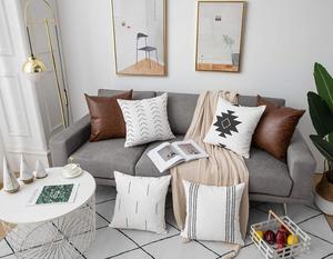 Vendita calda fatta a mano 100% cotone nordico <span class=keywords><strong>etnico</strong></span> marocchino cuscini copricuscino per la decorazione domestica - Product Image 4