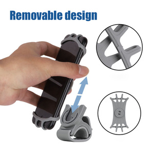 Soporte para Teléfono Móvil para Bicicleta ABS, Rotación de 360 Grados, Resistente al Agua, Soporte para Navegación en Bicicleta, Fácil de Transportar - Product Image 6