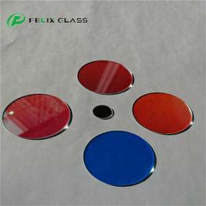 FELIX Custom 0.2mm 0.3mm 0.4mm 0.5mm 1.0mm Thickness Glass Color/Dichroic <b>Filter</b> with 92% Transmission for Stagelight - Product Image 1